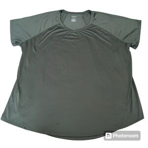 Tek Gear size 3X women’s hunter green shirt